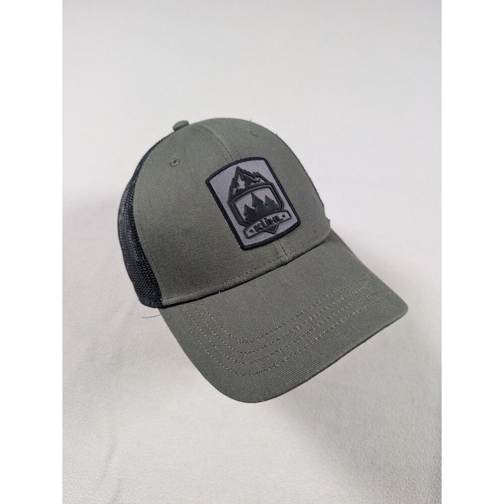 Kuhl Trucker Snapback Hat Green Mesh Adjustable Hiking Camp Gorpcore Travel